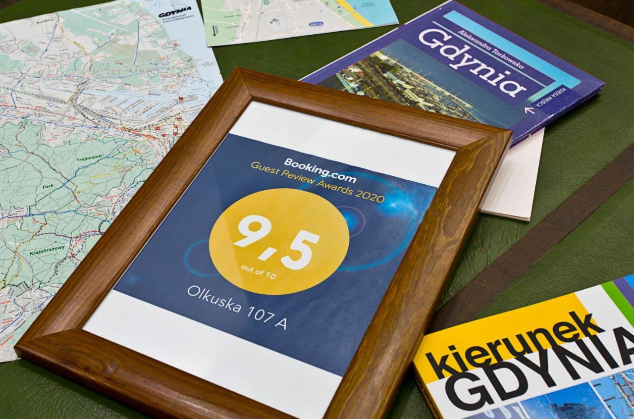 Olkuska 107 A Panzió Gdynia Kültér fotó